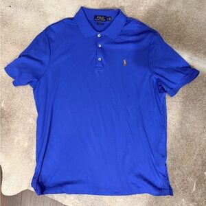 Ralph Lauren Men's Vibrant Blue Polo Shirt